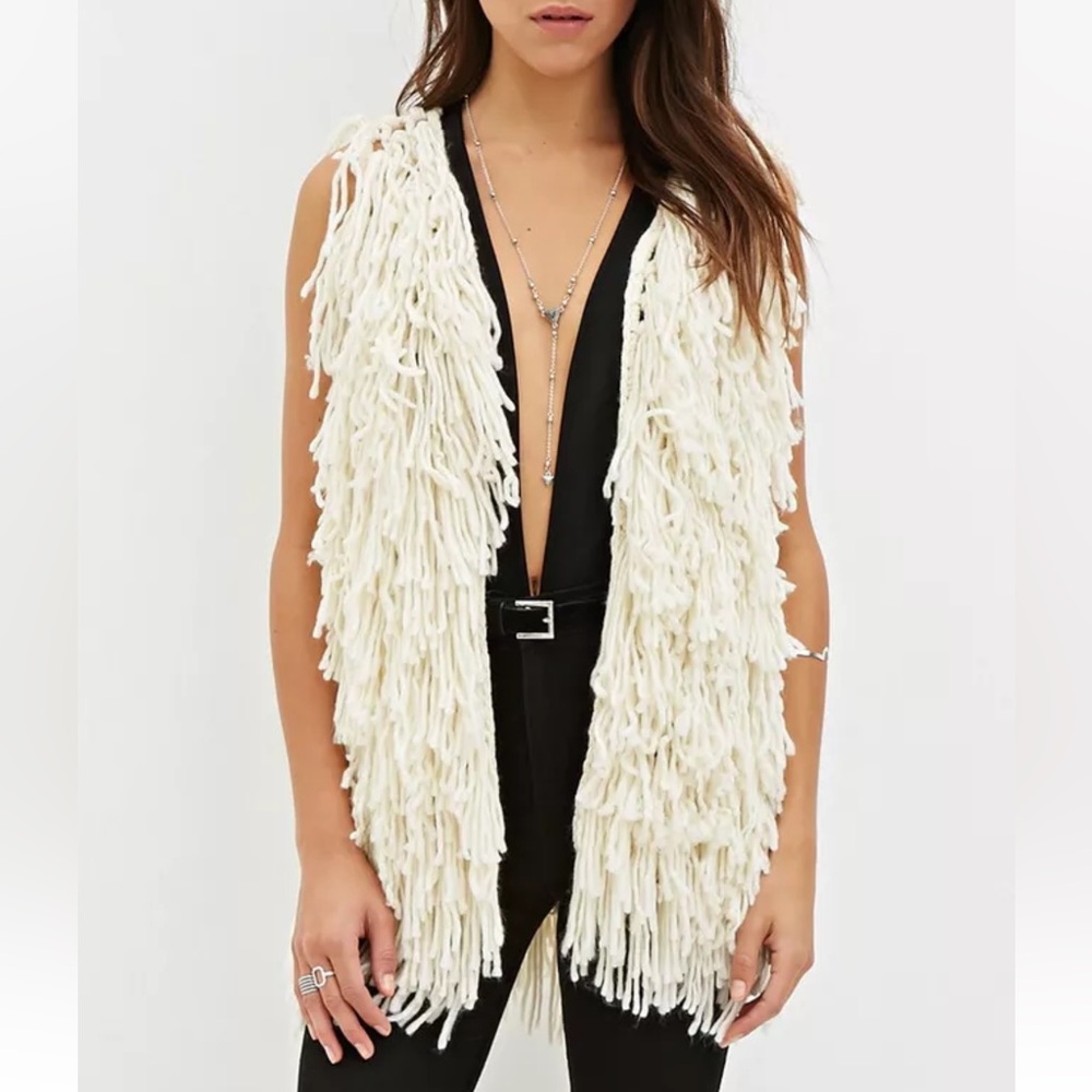 Boho Chic Fabulous Fringe Shaggy Vest